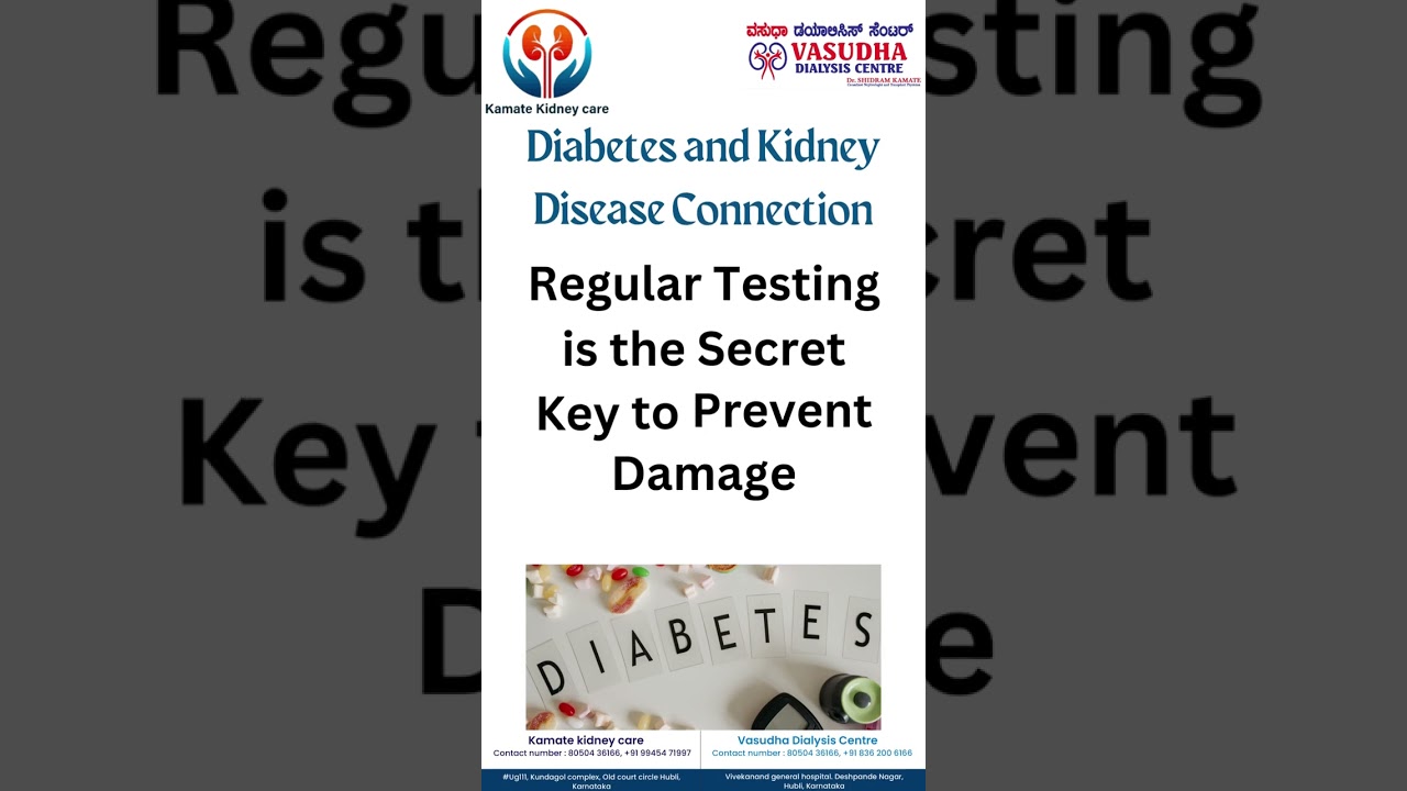 Diabetes and Kidney Disease Connection