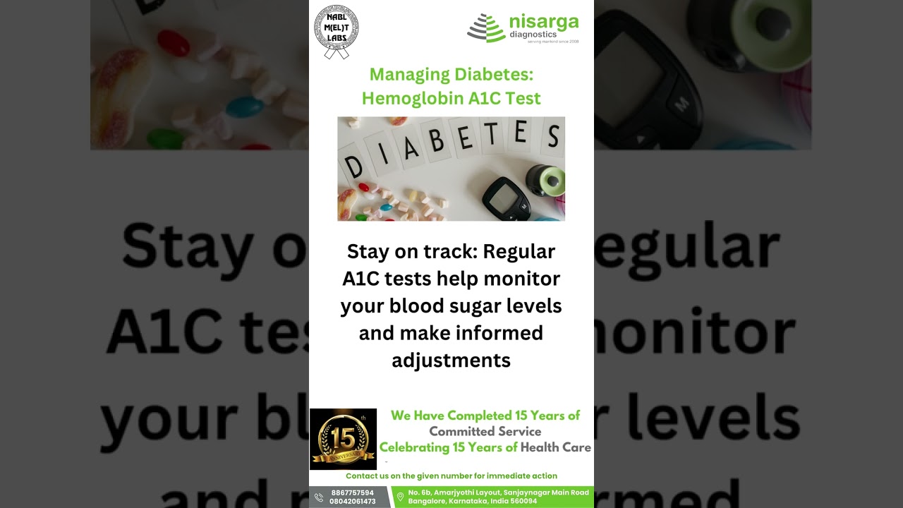 Managing Diabetes: The Vital Hemoglobin A1C Test You Need