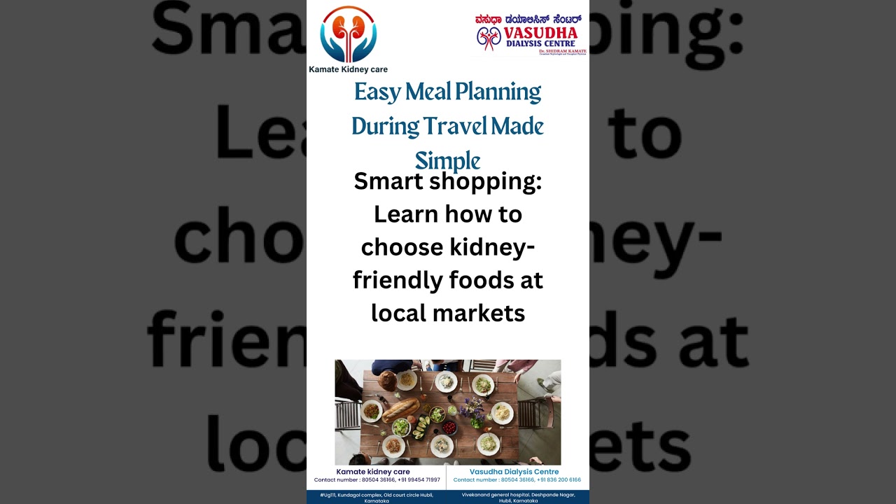 Dialysis Patients, Stay Nourished on the Go: Easy Meal Planning Made Simple