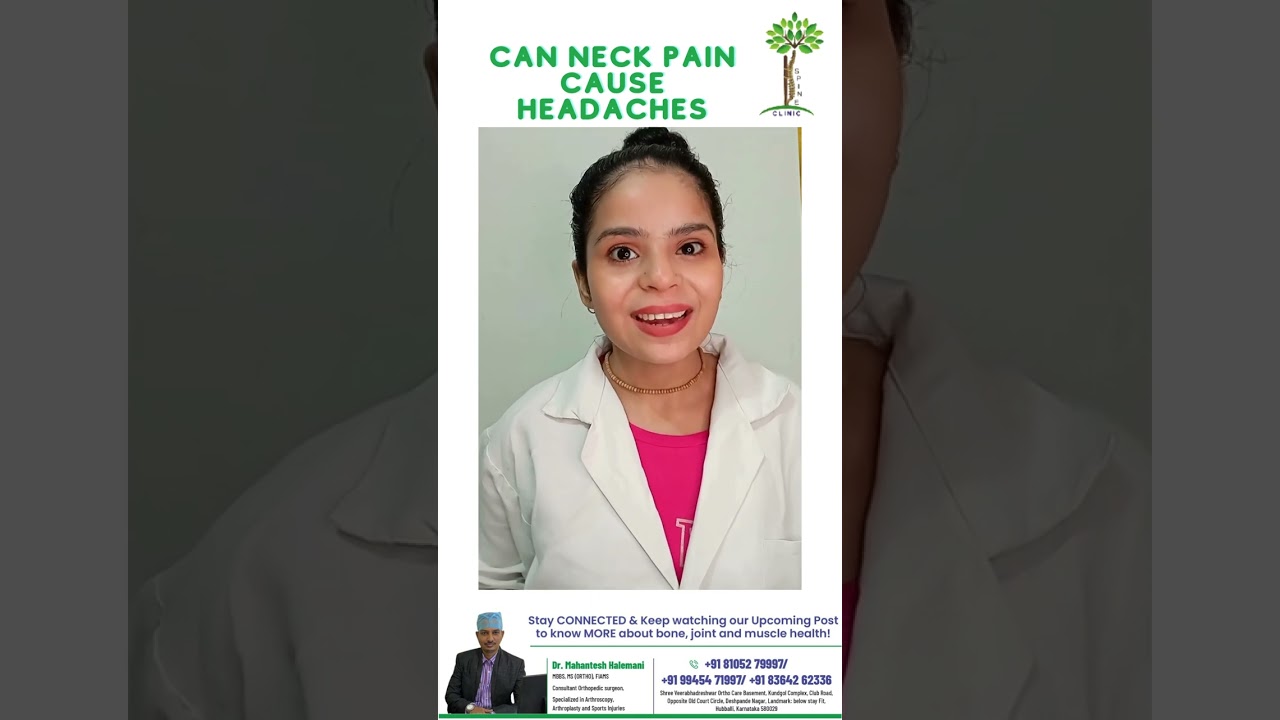 Can Neck Pain Cause Headaches