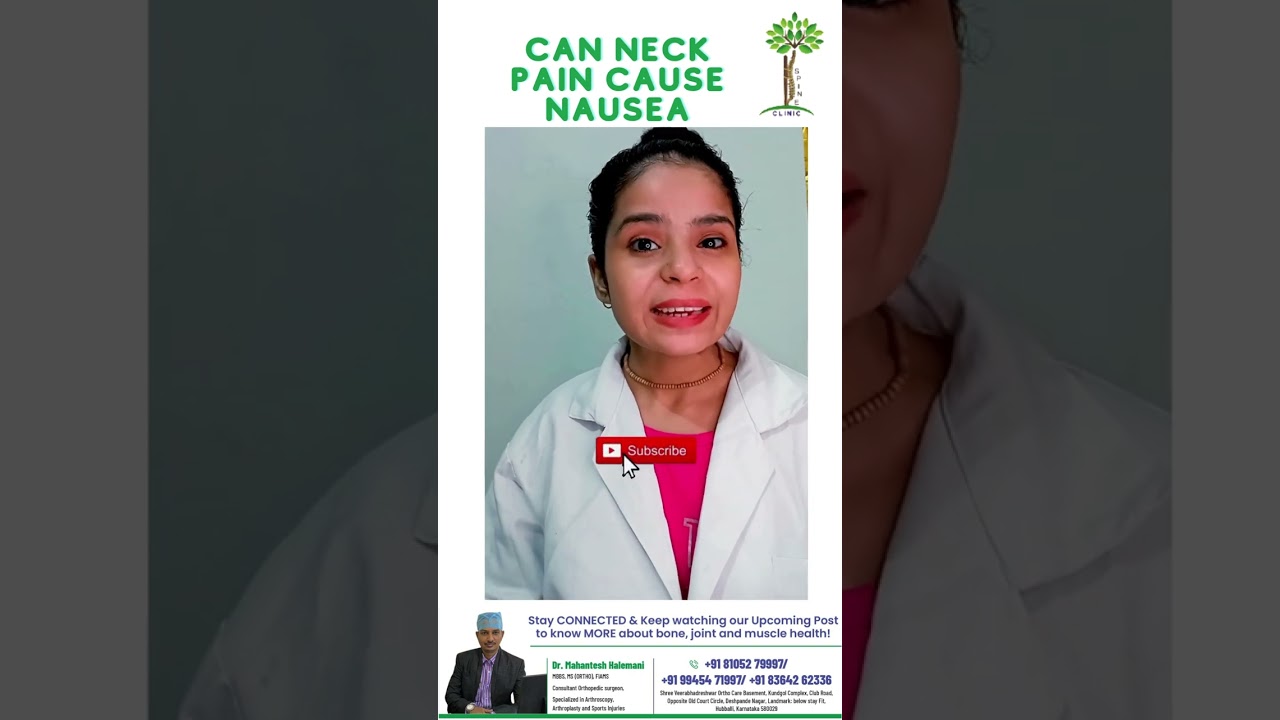 Can Neck Pain Cause Nausea