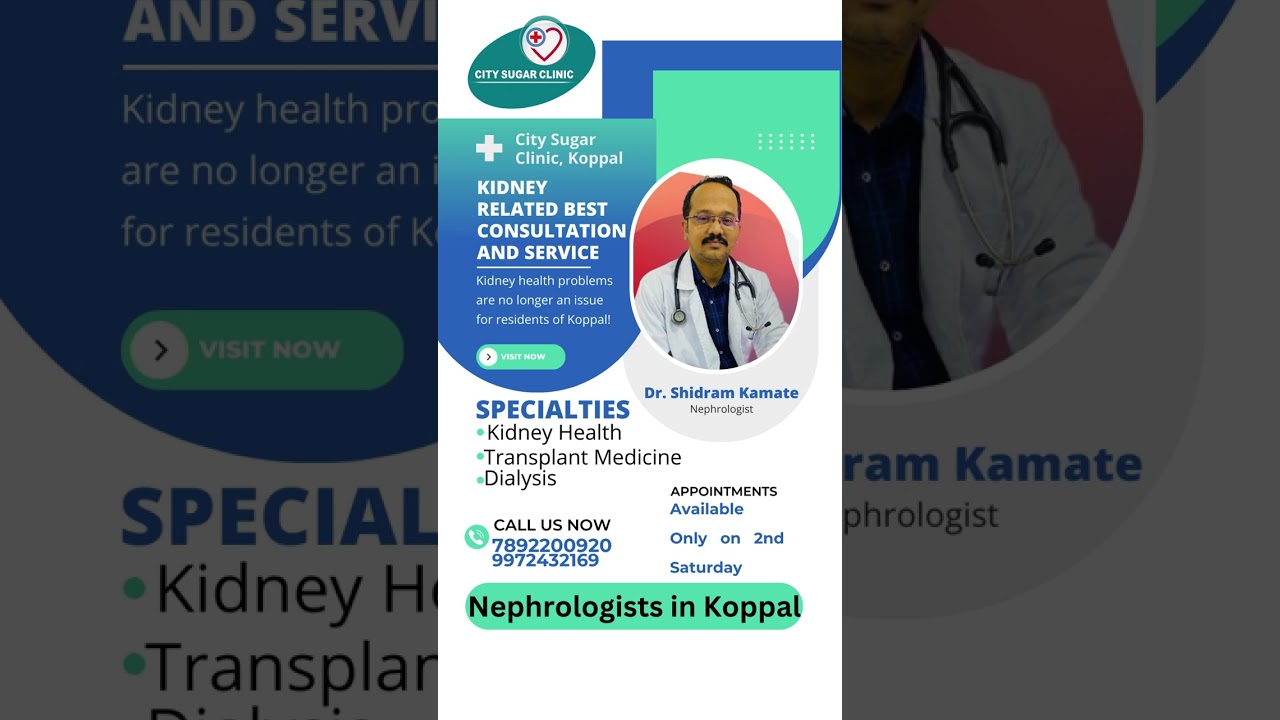 Best nephrologist in Koppal, Karnataka