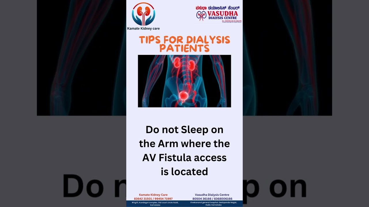 TIPS FOR DIALYSIS PATIENTS