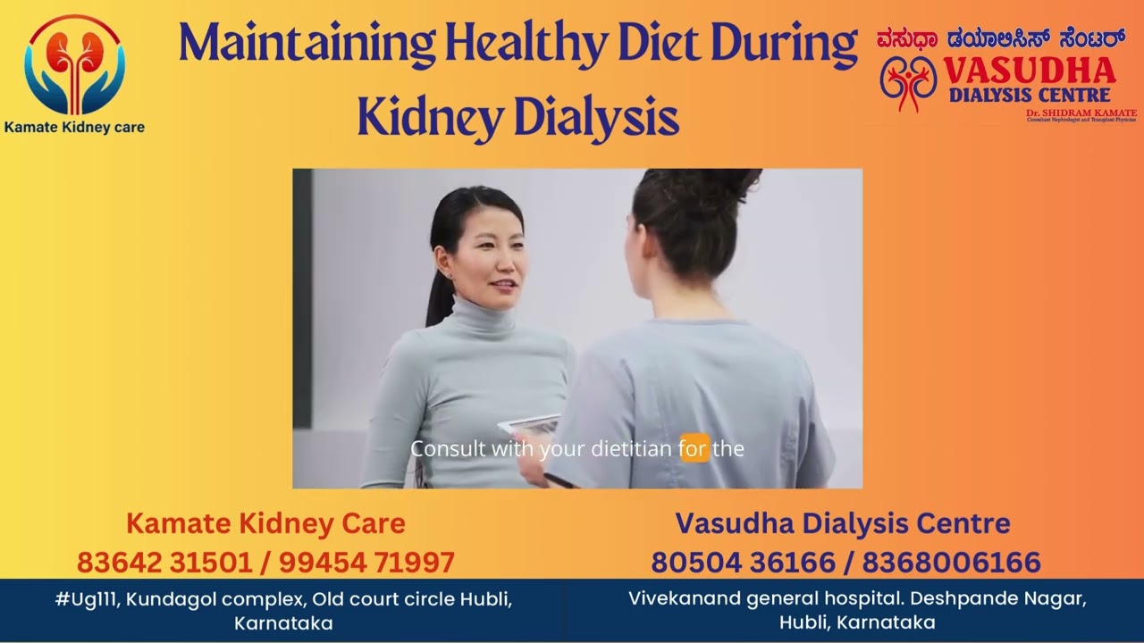 Maintaining Healthy Diet During Kidney Dialysis