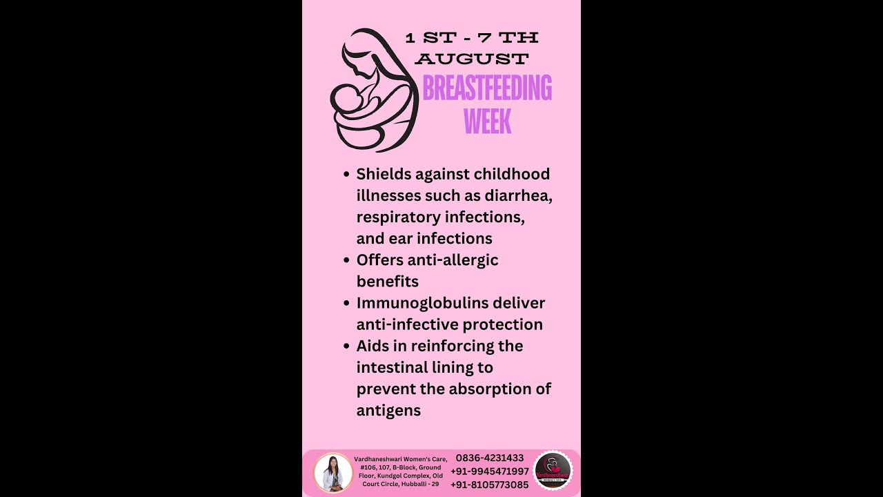 1 ST – 7 TH AUGUST BREASTFEEDING WEEK