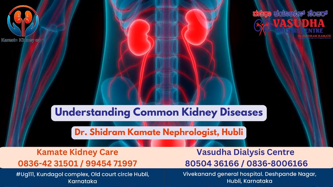 Understanding Common Kidney Diseases. Common kidney diseases and their symptoms