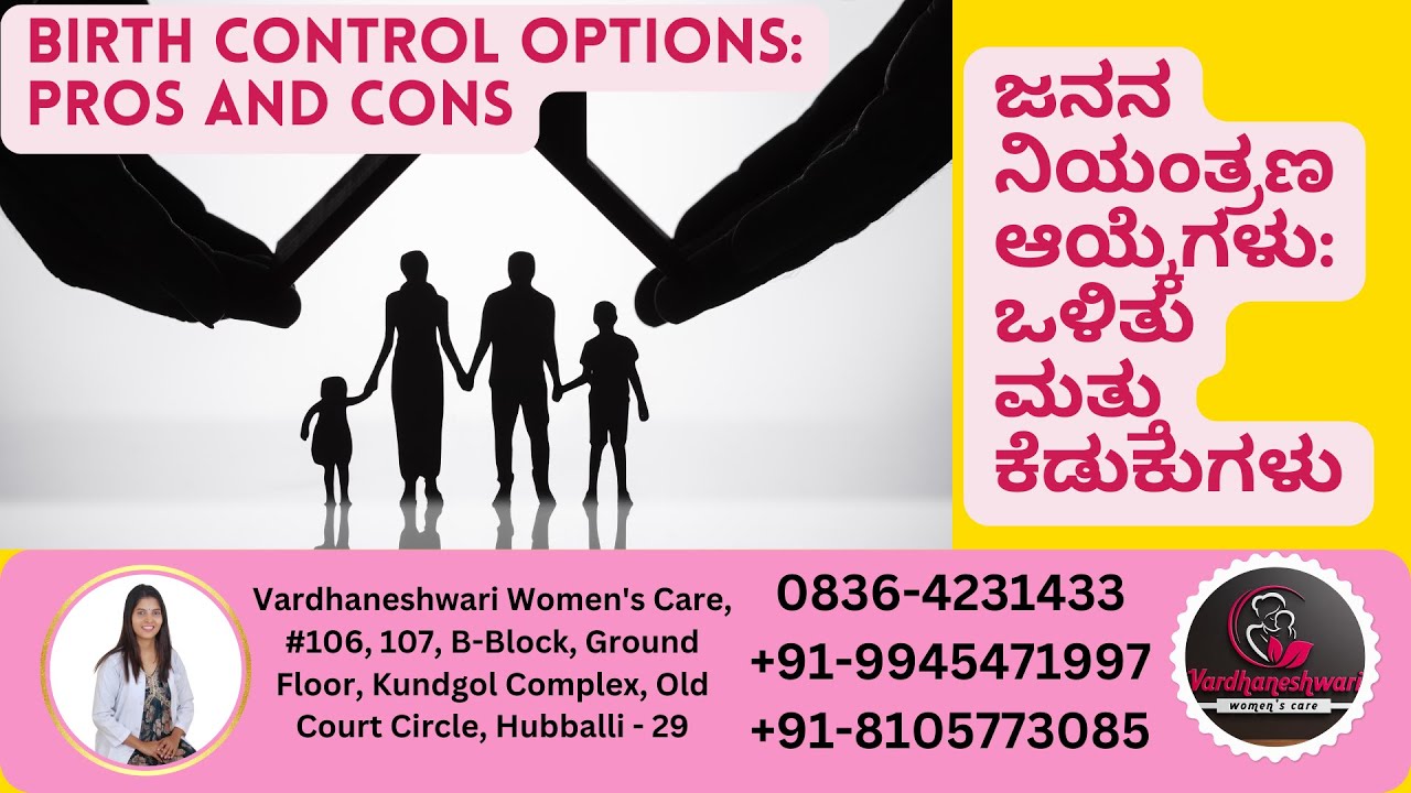 Birth Control Options: Pros and Cons.