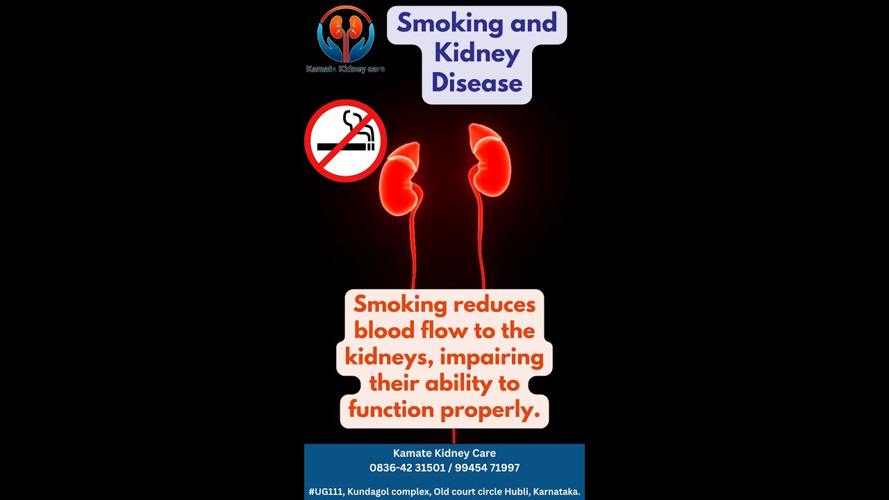 Smoking and Kidney Disease | dangers of smoking